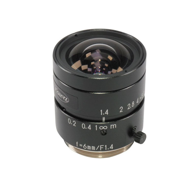 LM6JC | 2/3″ 6mm MP C-Mount Lens