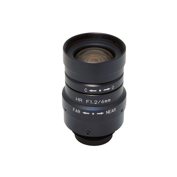 LM6NCM | 1/2″ 6mm 2MP C-Mount Lens